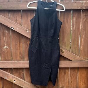 Banana Republic Black Midi Dress